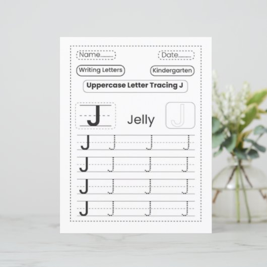 3 Learn To Spell Letter J Teacher Home Schooling (スタンド正面)
