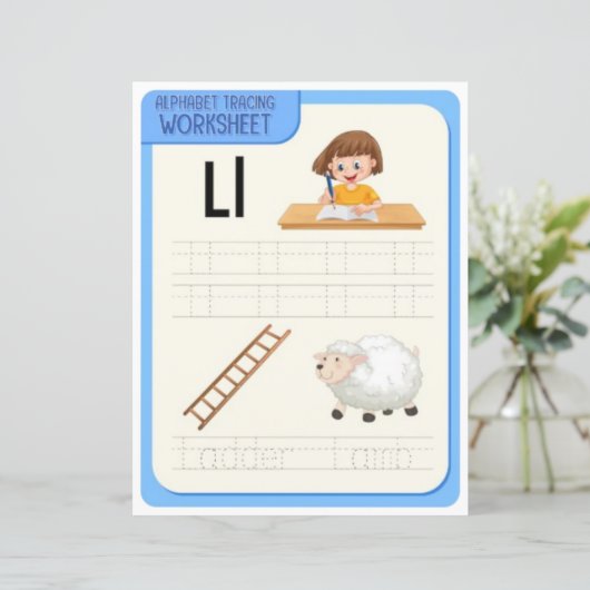 3 Learn To Spell Letter L Teacher Home Schooling (スタンド正面)