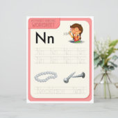 3 Learn To Spell Letter N Teacher Home Schooling (スタンド正面)