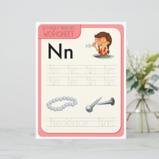 3 Learn To Spell Letter N Teacher Home Schooling (スタンド正面)