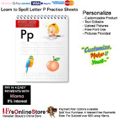 3 Learn To Spell Letter P Teacher Home Schooling