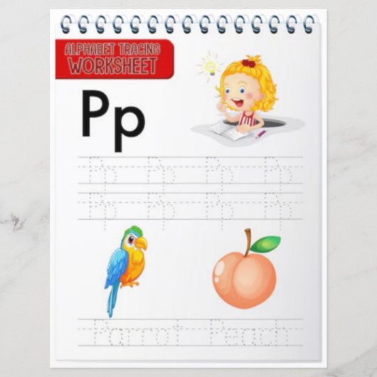 3 Learn To Spell Letter P Teacher Home Schooling (正面)