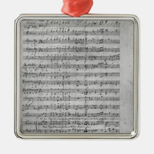 3 Lieder メタルオーナメント (正面)