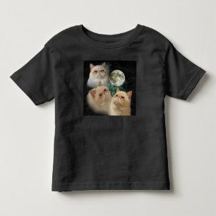3 Linusの月の幼児のワイシャツ トドラーTシャツ
