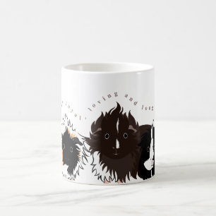 3 long haired piggies コーヒーマグカップ
