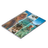 3 Long Vertical Strip Boho Photo ノートブック (左側)