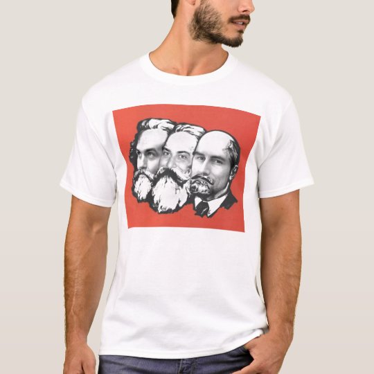 3 marxists tシャツ