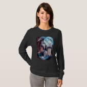 3 Moon ハシビロコウ 渉禽類 動物 Tシャツ (正面フル)