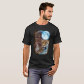 3 Moon Jaguar Genus Panther Cat Animal Tシャツ (正面フル)
