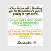 3 Motivational Quotes for Student | Inspirational  シール (シート)