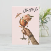 *~* 3 Ornato A101 Cocktail FOTO  FESTA DI ADDIO AL 招待状 (スタンド正面)