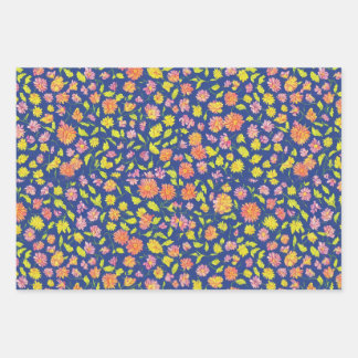 3-Packラッピング紙セット(各大事な行事) ラッピングペーパーシート