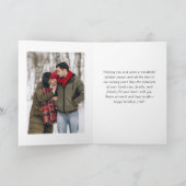 3 PHOTOゴールデンモダンクリスマスグリーティング シーズンカード (内部)