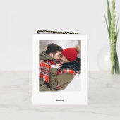 3 PHOTOゴールデンモダンクリスマスグリーティング シーズンカード (裏面)