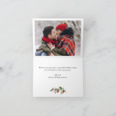 3 PHOTOゴールデンモダンクリスマスグリーティング シーズンカード (内部)