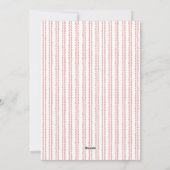 3 Photo Christmas Greenery Garlands and Bow シーズンカード (裏面)