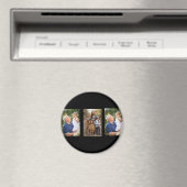 3 Photo Collageデザイン マグネット (インサイチュ (食洗機))