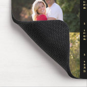 3 Photo Collage Personalized Family 2026 Calendar マウスパッド (コーナー)