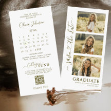 3 Photo Strip卒業の日付の保存 | QRコード