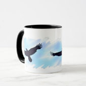 3 RAVENSギフト飛んでいるシリーズ マグカップ (正面左)