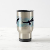 3 RAVENSギフト飛んでいるマグシリーズ トラベルマグ (中央)