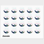 3 Reyesグリーティングステッカー ラウンドシール (シート)