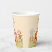 3 Ring Circus Baby Shower 紙コップ (左)