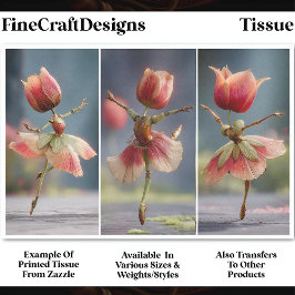 3 Shabbyシックなフラワーダンサー、バラDJ6L Decompage 薄葉紙