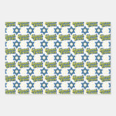 3 Shanah Tovahラッピングシート ラッピングペーパーシート (正面)
