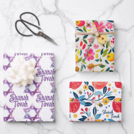 3 Shanah Tovahラッピングシート ラッピングペーパーシート