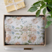 3 sheets, Dutch Still Life Floral Art Hydrangeas 薄葉紙 (ギフト)