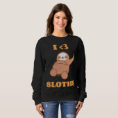 3 Sloths(&L) スウェットシャツ (正面フル)