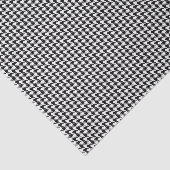 3 Tissue Sheets, Black White Houndstooth Pattern 薄葉紙 (詳細)
