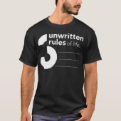 3 unwritten rules of kiddin penelope tシャツ (正面)