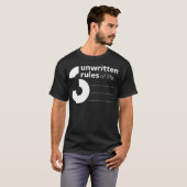 3 unwritten rules of kiddin penelope tシャツ (正面フル)