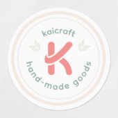 3 Variation Business Packaging & Label ラベル (デザイン1)