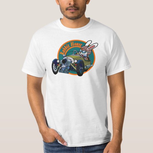 3 Wheeler - 白 Tシャツ (正面)