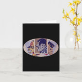 3 White House Idiots Trump Vance Bondi Noem Hegset カード (黄色い花)