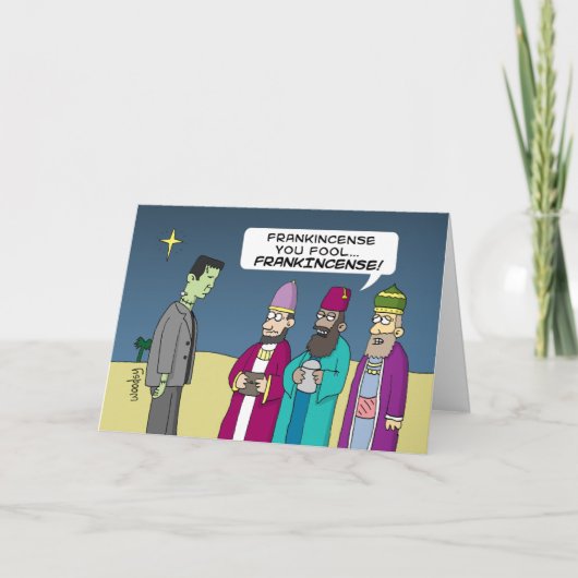 3 Wise Men水平カード サンキューカード (正面)