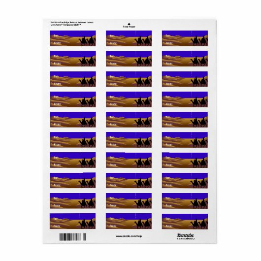 3 Wise Men Christmas Labels ラベル (フルシート)
