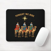 3 Wise Men Tonight We Ride Christmas  マウスパッド (マウス)