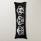 3 Wise Monks絵文字抱き枕 ボディピロー (正面縦)