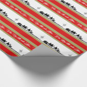 3 Wisemenの星ベスレヘムは彼を包装紙追求します ラッピングペーパー (角)