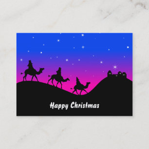 3 Wisemenの楽しいクリスマス 名刺