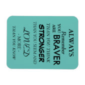 3"x4"推奨引用文マグネット マグネット (横)