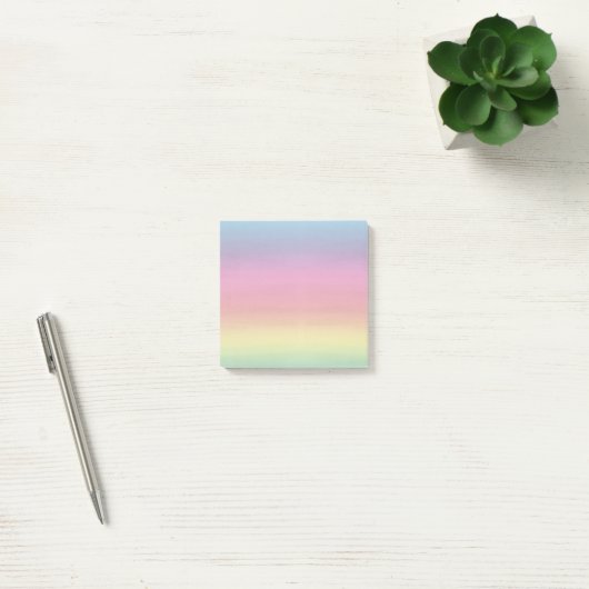 3" x 3" Post-it® Notes Rainbow ポストイット (オフィス)