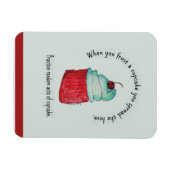 3" x 4インチフレキシブルフォトマグネット マグネット (横)