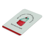 3" x 4インチフレキシブルフォトマグネット マグネット (左側)