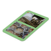 3" x 4"清潔皿/汚れた皿 – 文字食洗機 マグネット (左側)