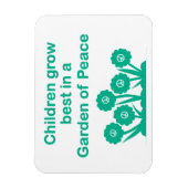 3" x 4" Peace Magnet マグネット (縦)